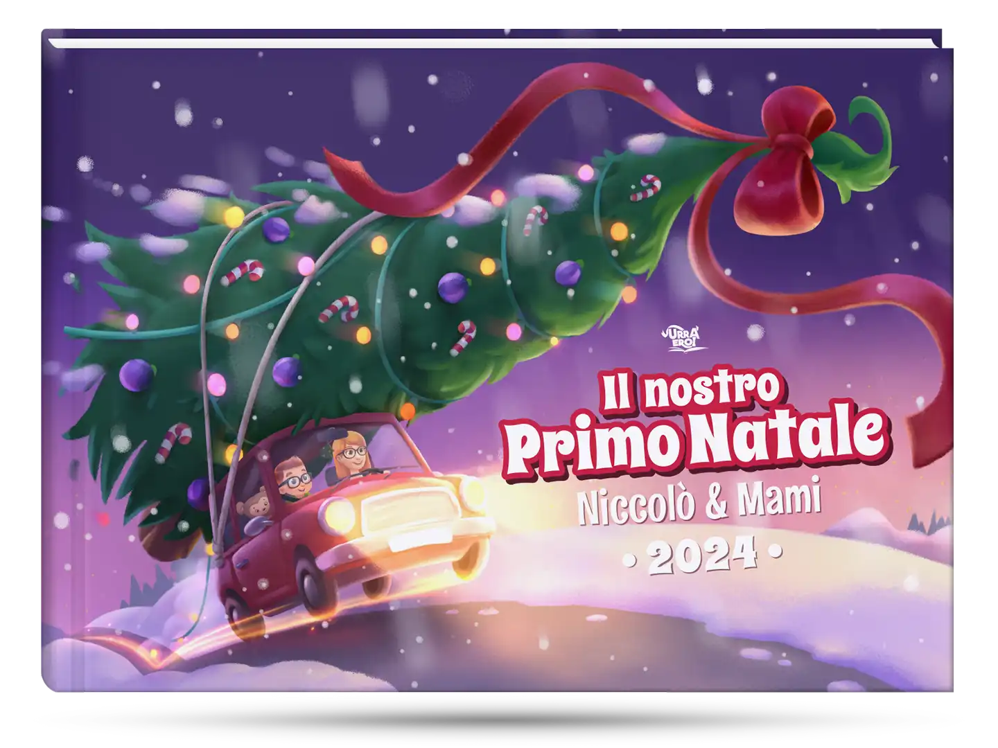 Un libro personalizzato per il primo Natale, per la mamma e il suo bambino.